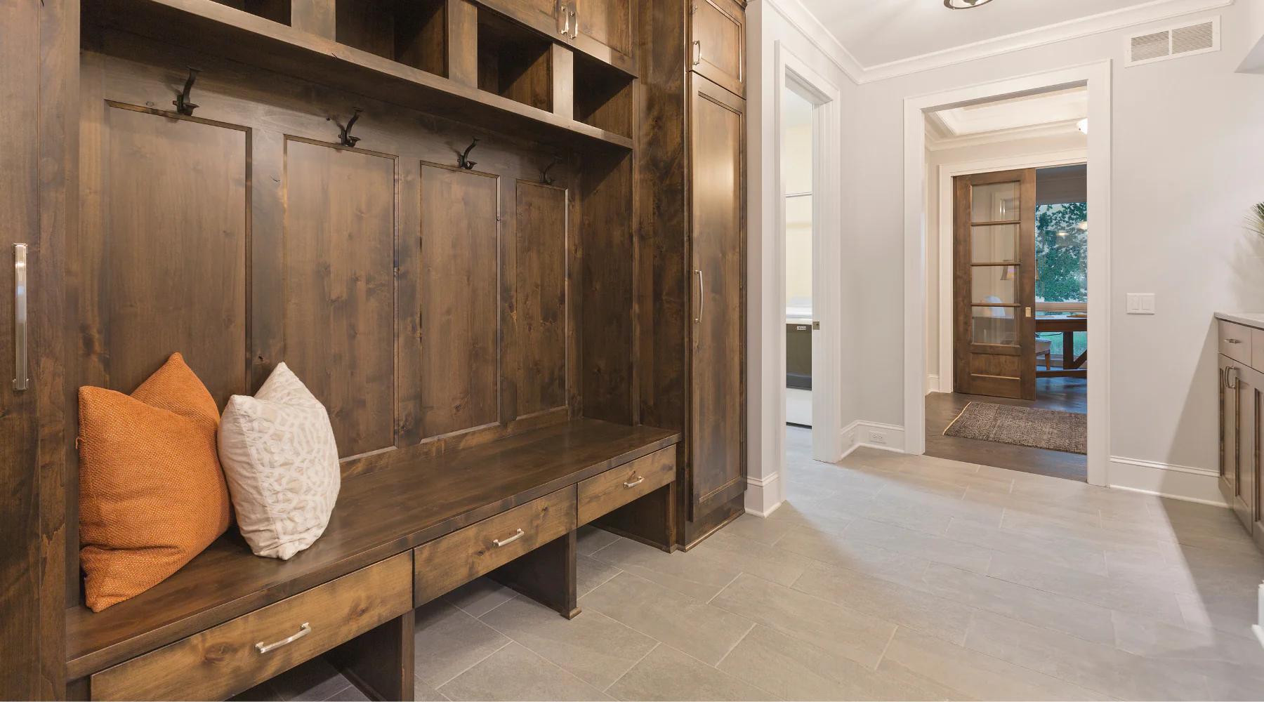 Mudroom design ideas from Ace Kitchen Bath & Flooring